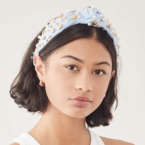 Lele Sadoughi Cloud Charm Knotted Headband - Picture 7 of 8